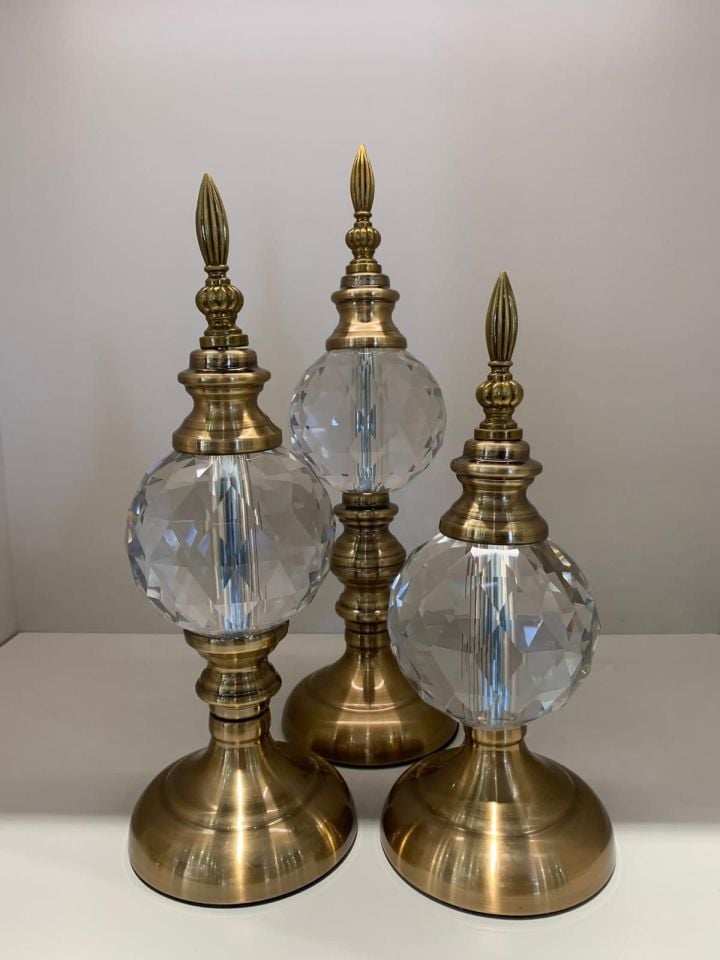 Kristal 3'lü Alem Antik