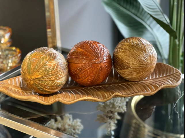 Yaprak Tepsili 3 Top Dekor No:3