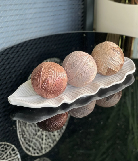 Yaprak Tepsili 3Top Dekor No:5