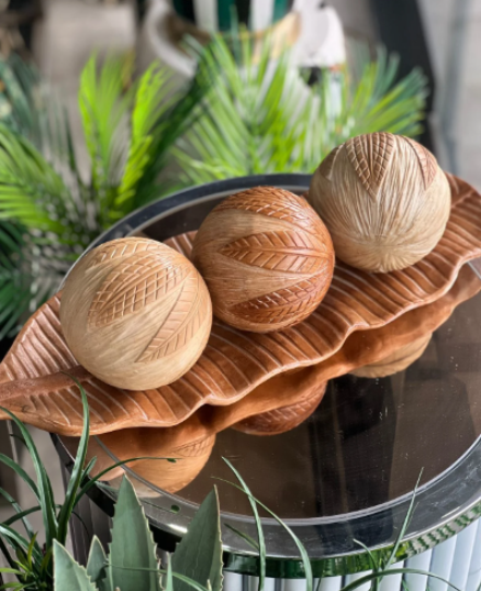 Yaprak Tepsili 3 Top Dekor No:8