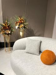 Yapay Çiçekli Mermi Vazo Seti 12 - İkili