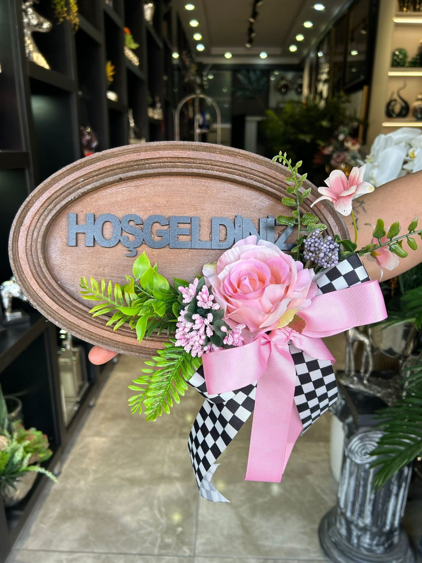 ﻿Ahşap Kapı Süsü No:1