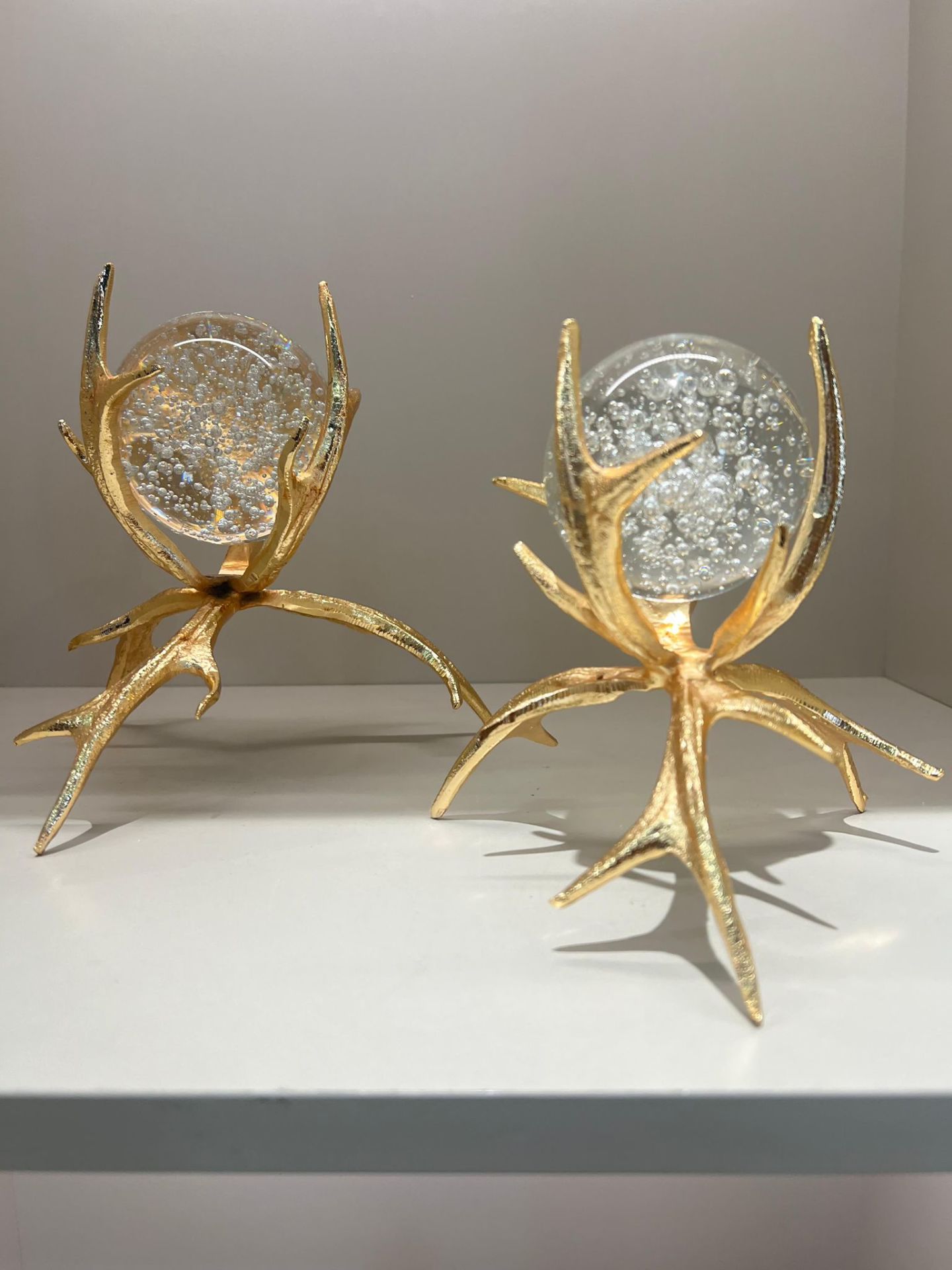 İkili Kırlangıç Ayaklı Küre Gold