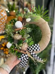 Dekoratif Kapı Çelenk 02