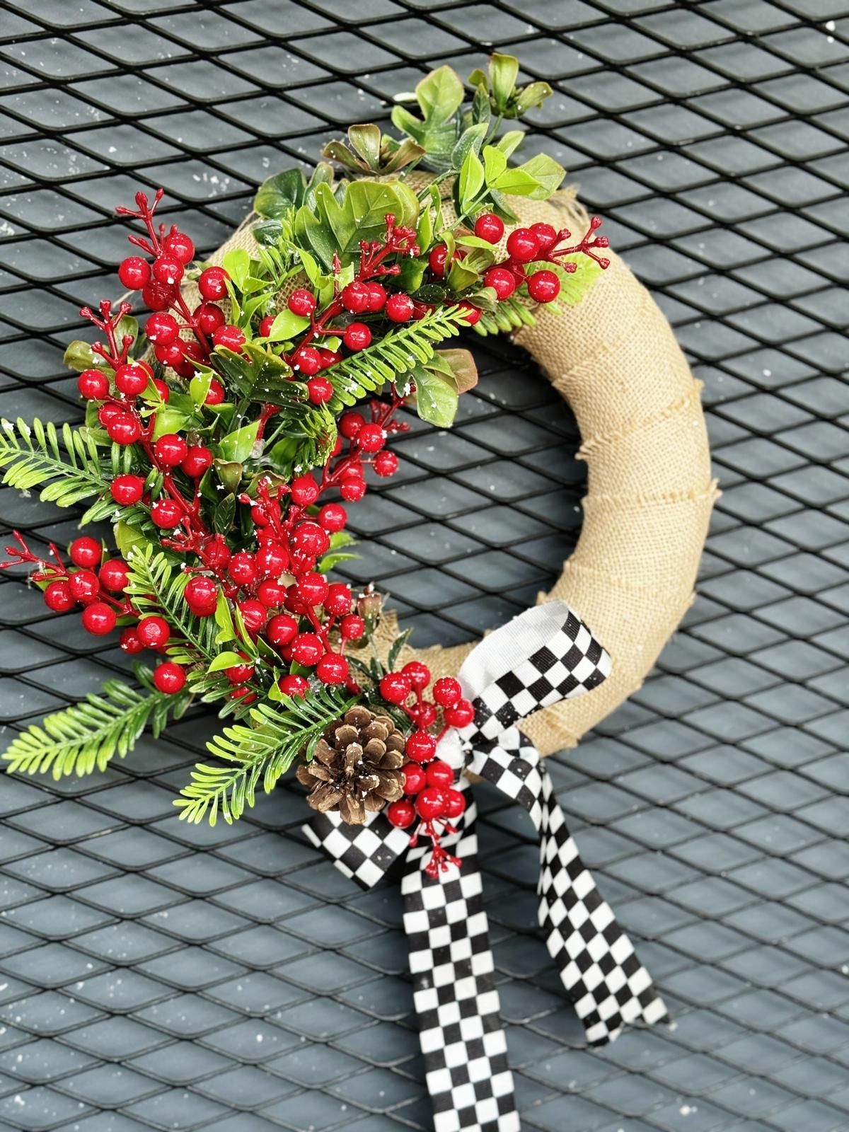 Yılbaşı Konsept Kapı Süsü No:5