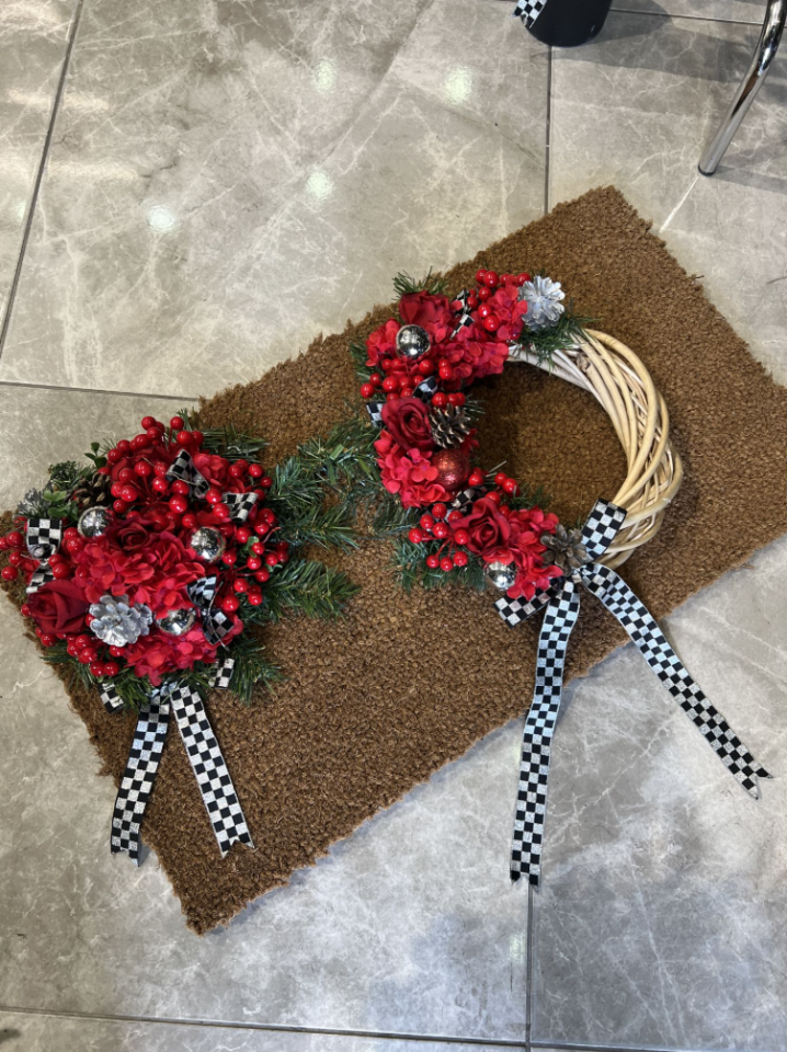 Yılbaşı Konsept Paspas ve Kapı Süsü